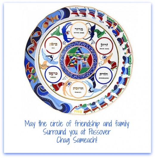 May The Circle Of Friendship And Family Surround You At Passover Chag Sameach Card