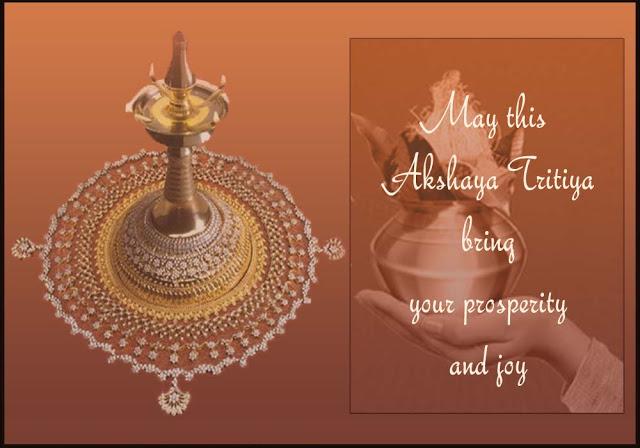 May This Akshaya Tritiya Bring You Prosperity And Joy Card