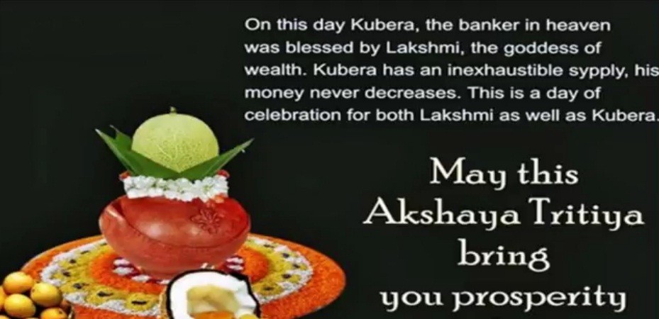 May This Akshaya Tritiya Bring You Prosperity