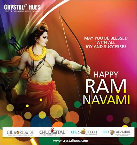 May You Be Blessed With Joy And Success Happy Ram Navami