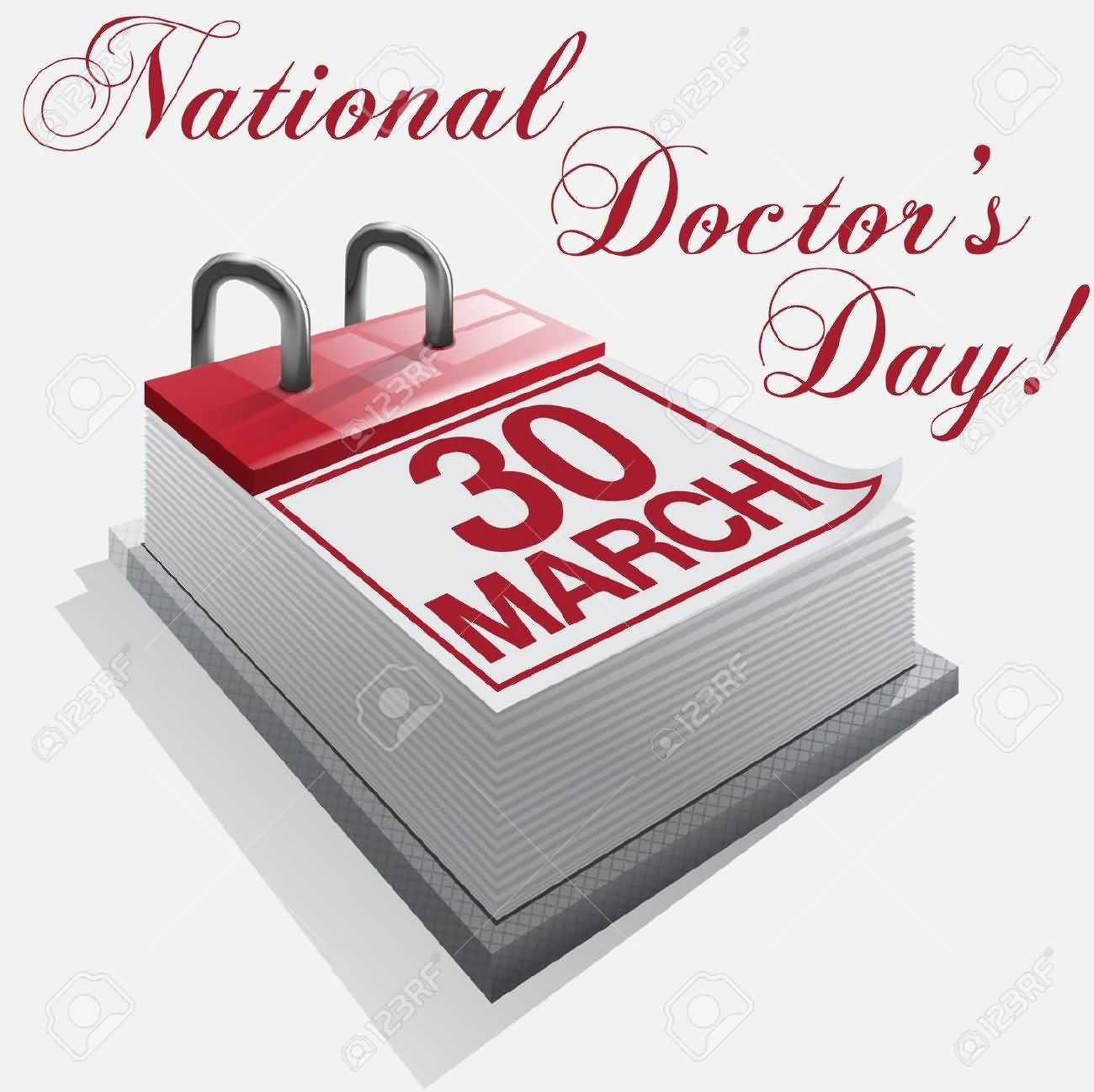 National Doctor’s Day 30 March Calendar