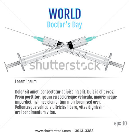 National Doctor's Day Syringes
