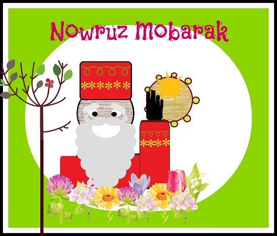 Nowruz Mobarak Greeting Card