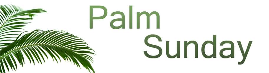 Palm Sunday Banner Image
