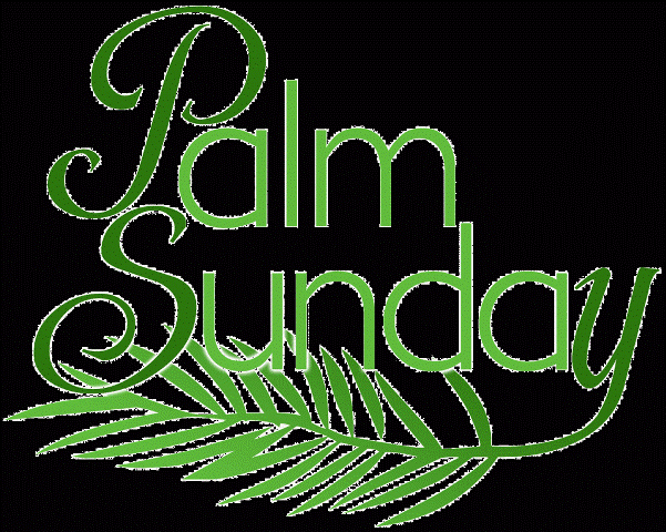 Palm Sunday Palm Leaf 2017 Clipart