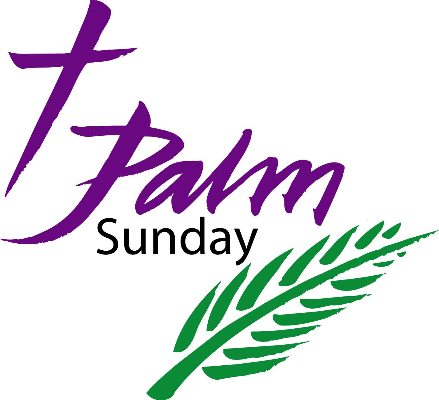 Palm Sunday Wishes Clipart