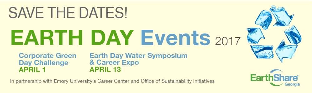 Save The Dates Earth Day Events 2017