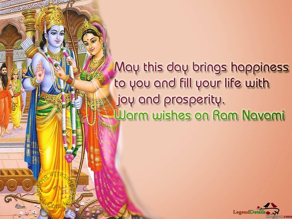 Warm Wishes On Ram Navami