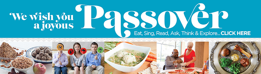 We Wish You A Joyous Passover Header Image