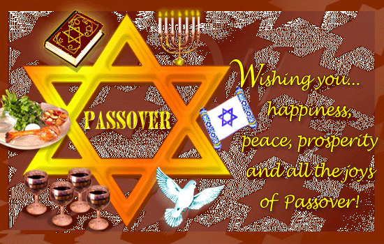 Wishing You Happiness, Peace, Prosperity And All The Joys Of Passover Card