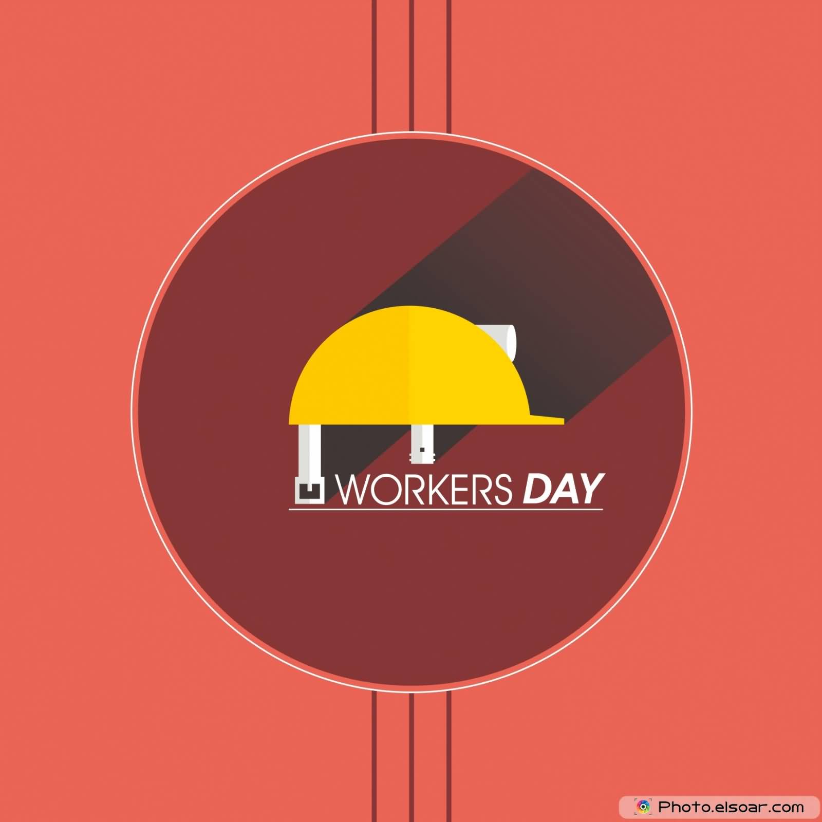 Workers Day Greeting Card