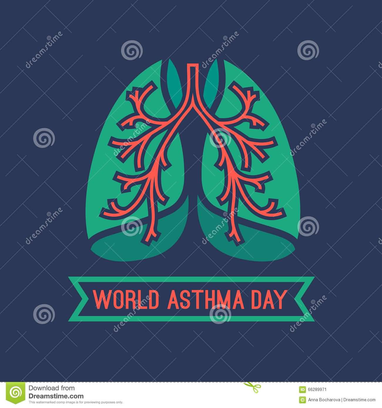 World Asthma Day 2017 Illustration