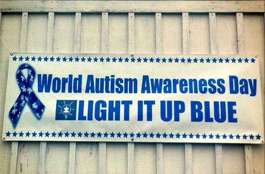 World Autism Awareness Day Light It Up Blue