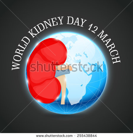 World Kidney Day 12 March Poster