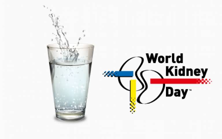 World Kidney Day Glass Of Water