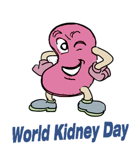 World Kidney Day Happy Kidney Clipart