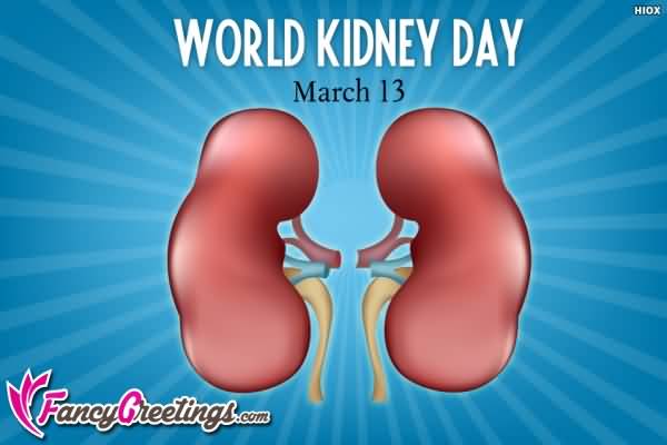 World Kidney Day March 13