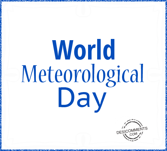 World Metrological Day Glitter Picture