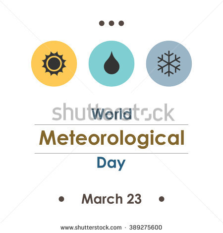World Meteorological Day March 23 Illustration