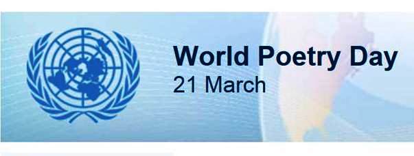 World Poetry Day 21 March UN Logo Header Image