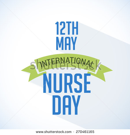 12th May International Nurses Day Illustration