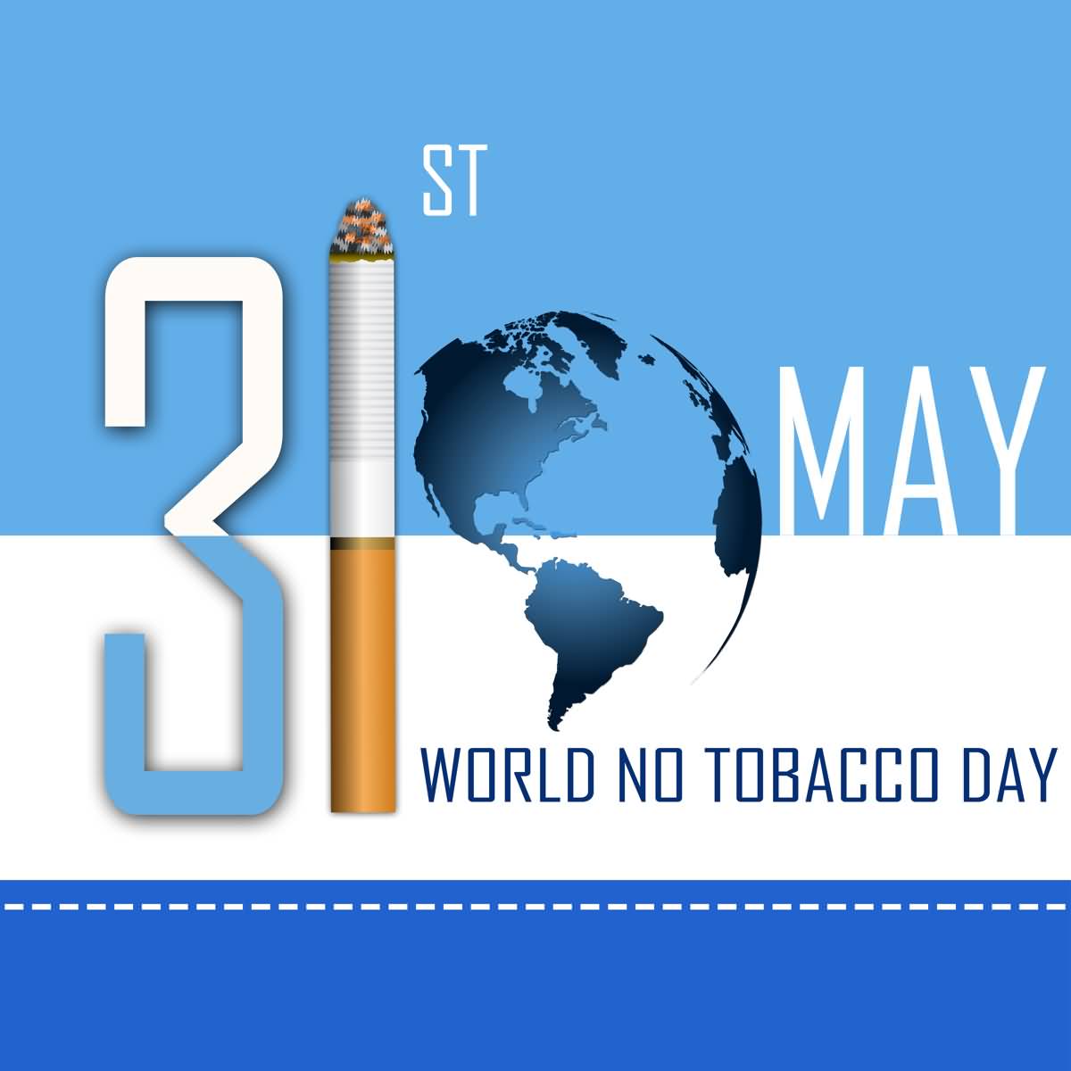 31st May World No Tobacco Day Card