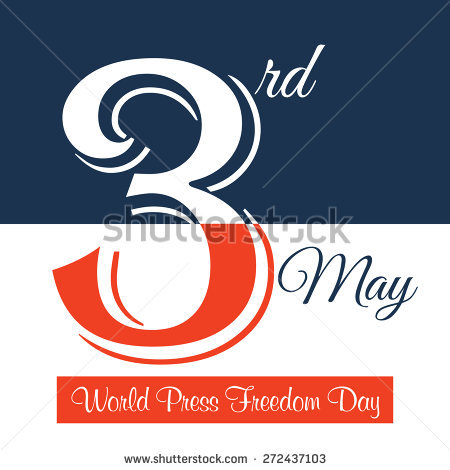 3rd May World Press Freedom Day Illustration