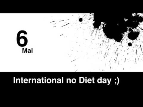 6 May International No Diet Day
