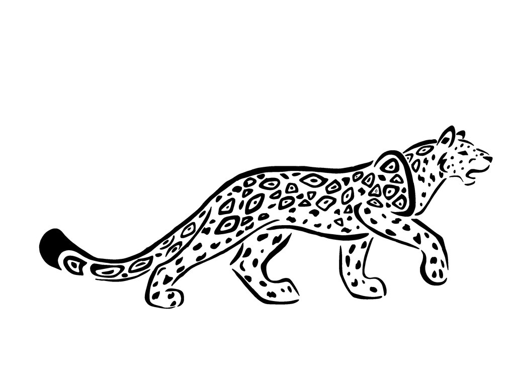 Amazing Tribal Jaguar Tattoo Design By Wolfs Spirit