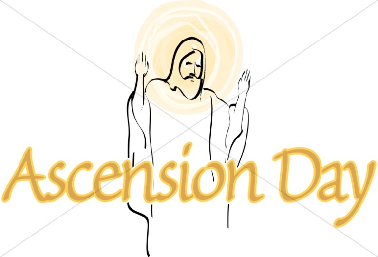 Ascension Day Jesus Christ Clipart