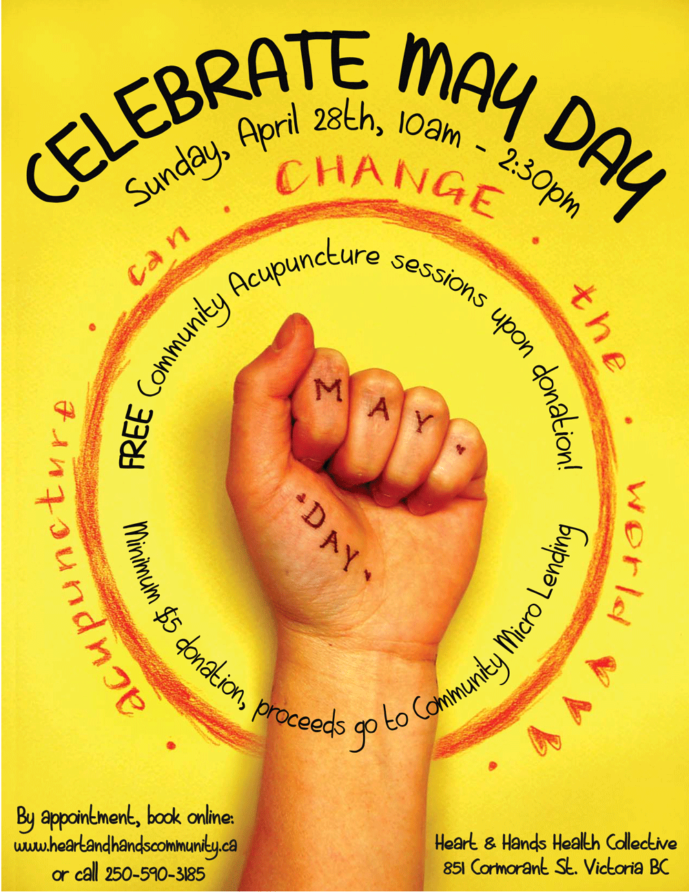 Celebrate May Day Poster