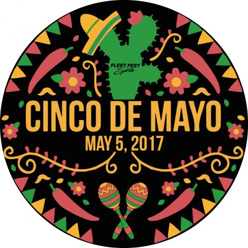 Cinco De Mayo May 5, 2017 Round Sticker