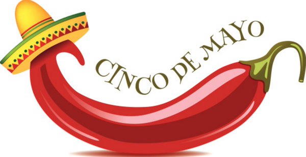 Cinco De Mayo Red Pepper With Hat