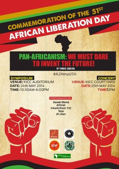 Commemoration Of The 51st African Liberation Day Poster