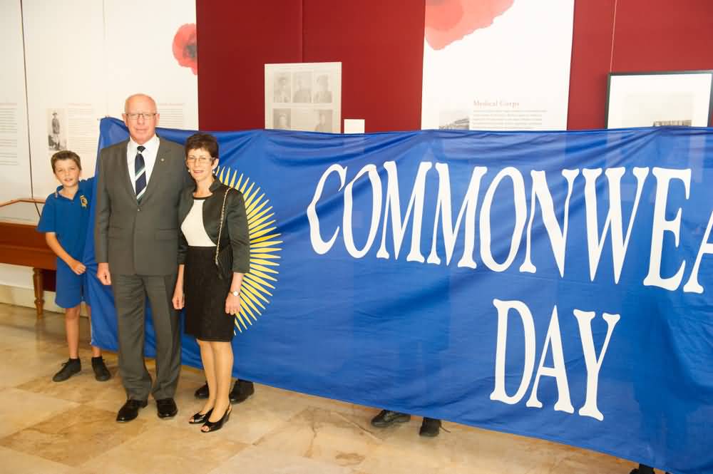 Commonwealth Day His Excellency And Mrs Linda Hurley Attend Their First Commonwealth Day