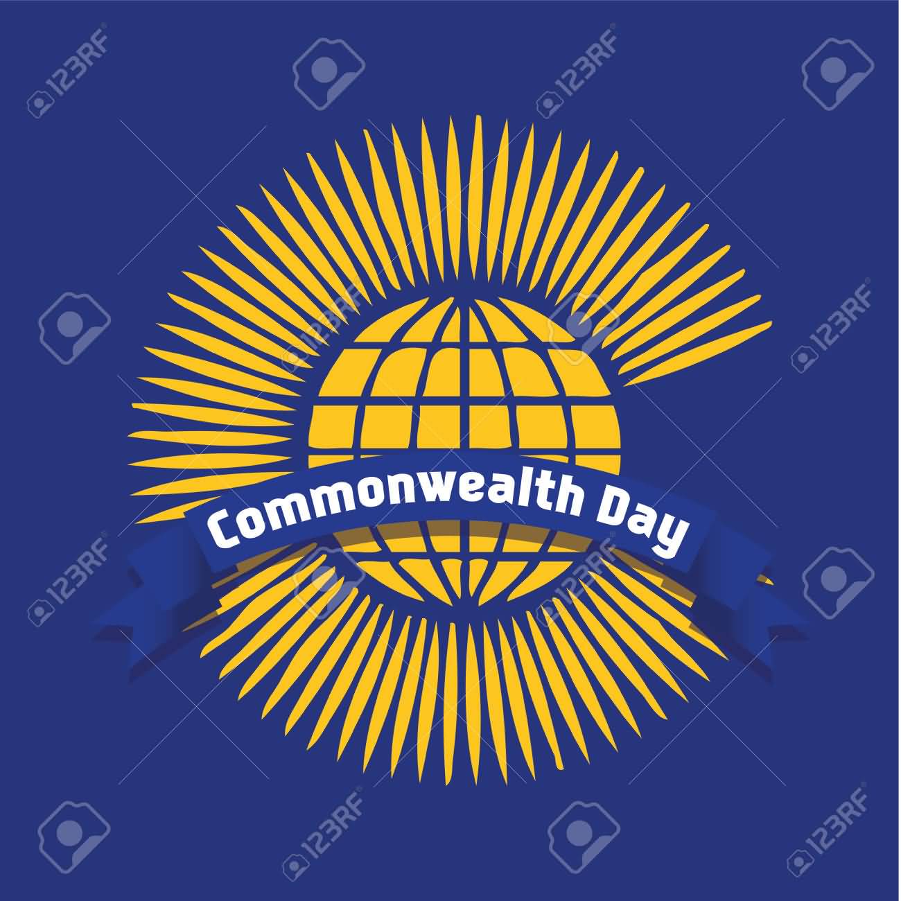 Commonwealth Day Illustration