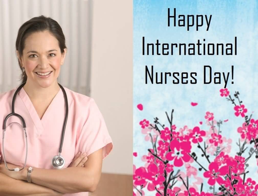Happy International Nurses Day Beautiful Nurse Picture
