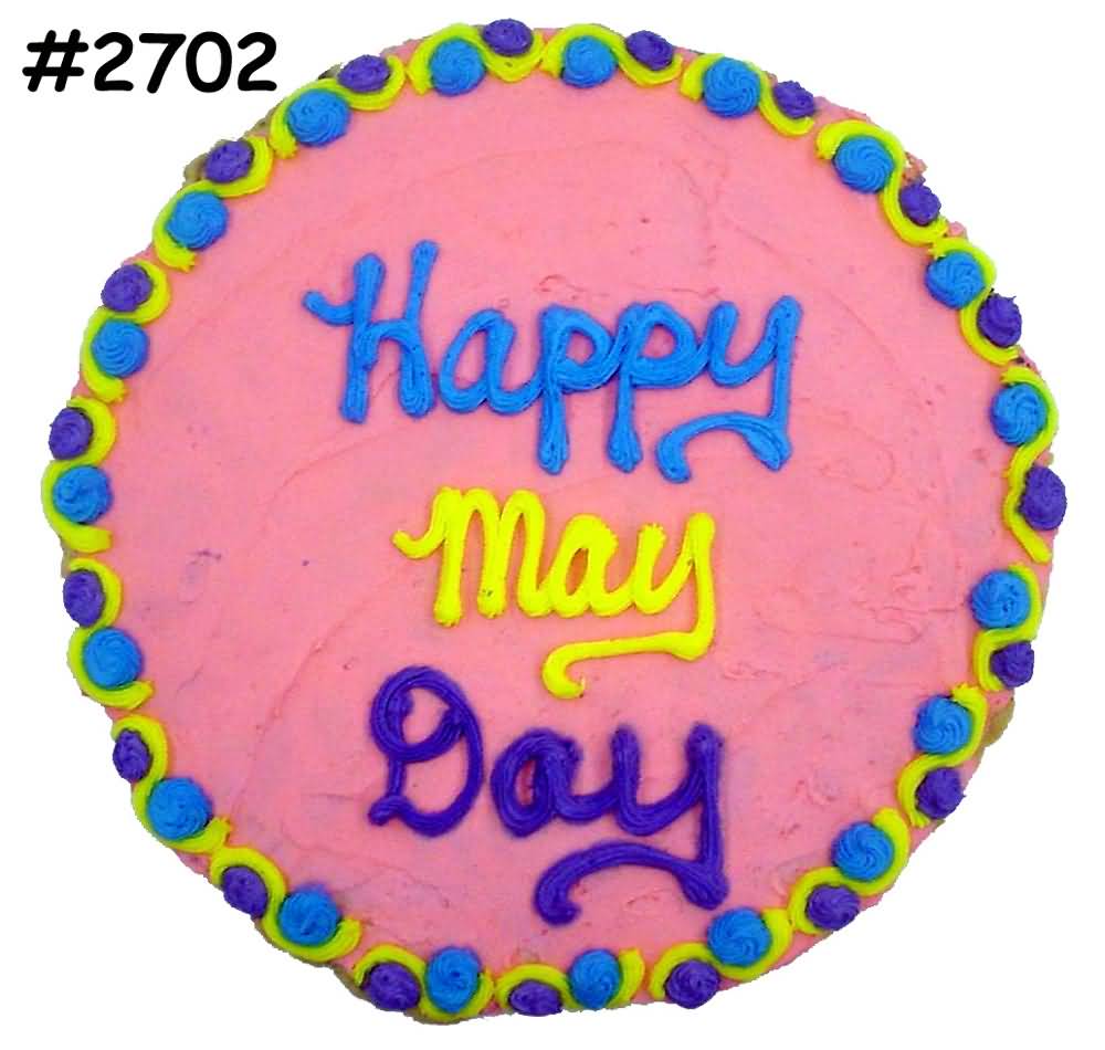 Happy May Day Cookie