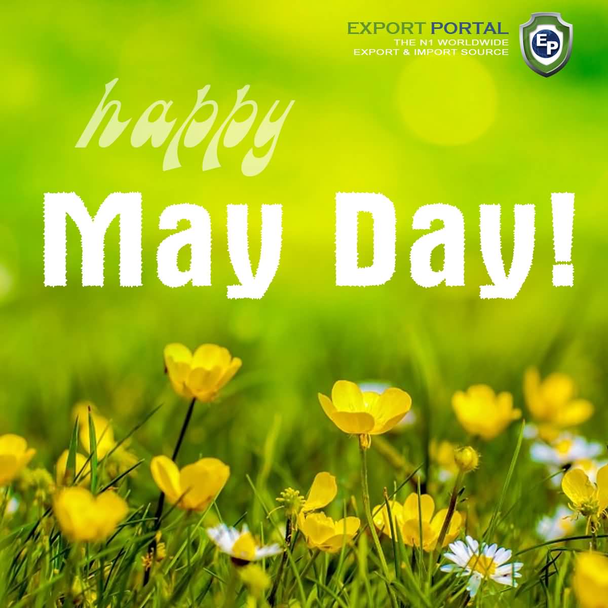 Happy May Day Greeting Card