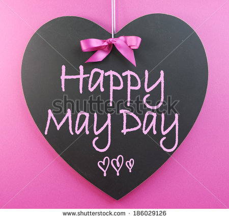 Happy May Day Heart Card