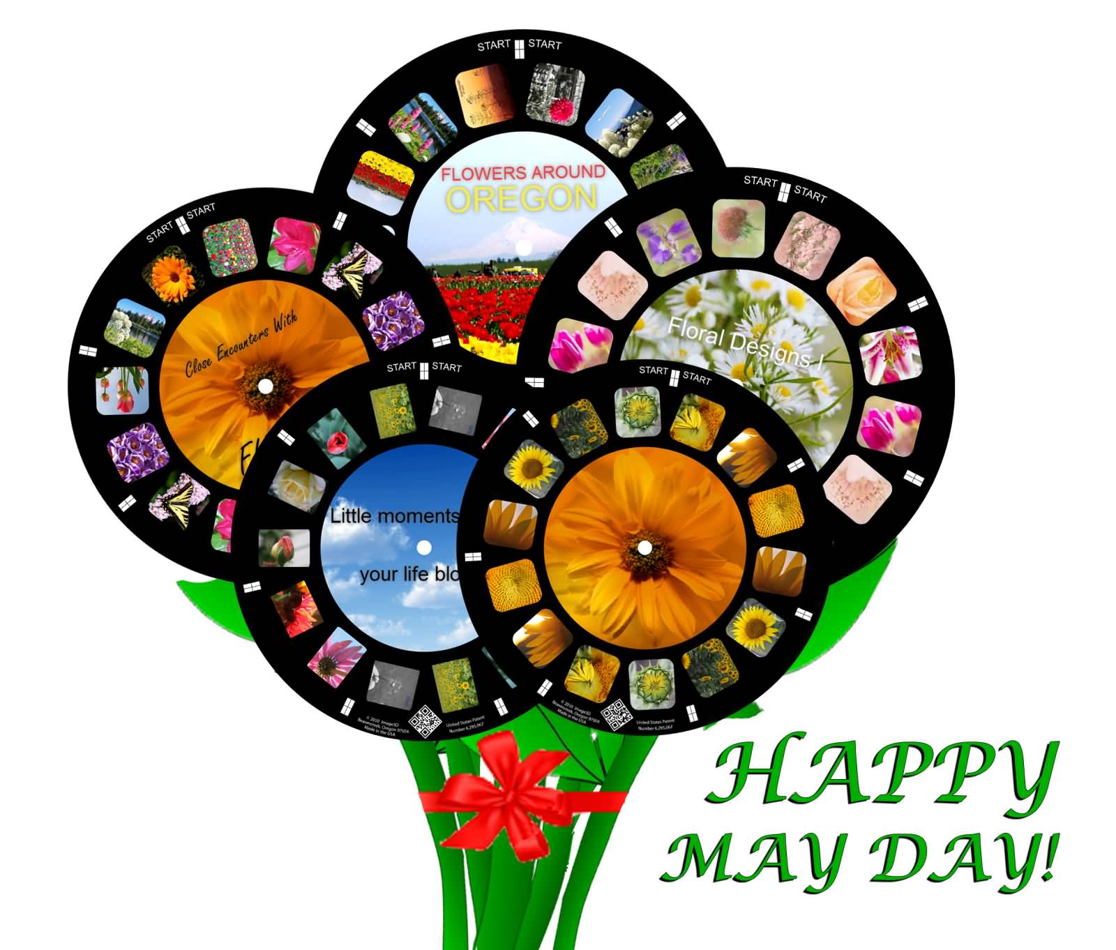 Happy May Day Reel Bouquet
