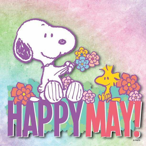 Happy May Day Snoopy Dog