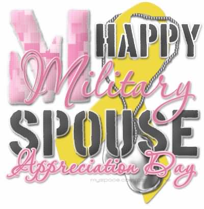 Happy Military Spouse Appreciation Day 2017 Greeting Card