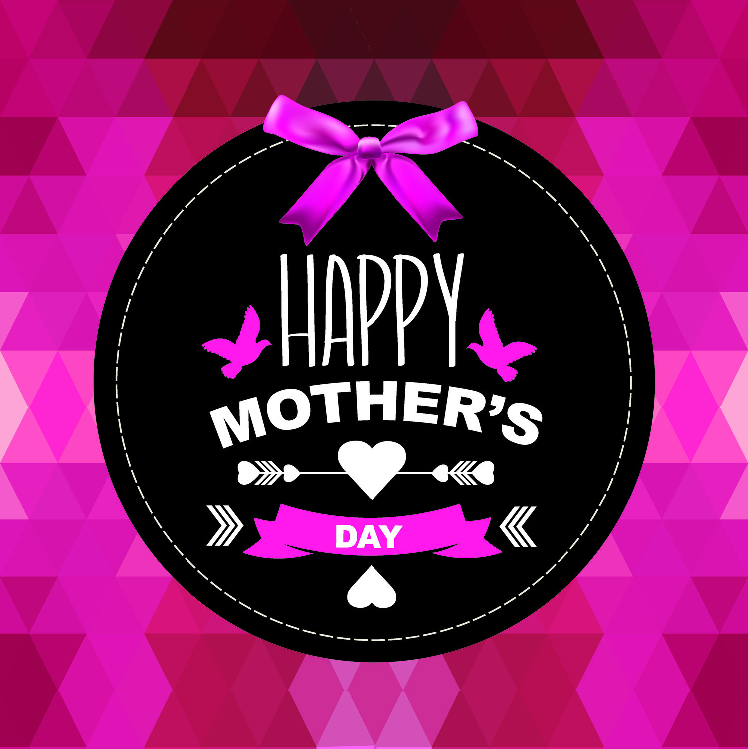 Happy Mother's Day Adorable Greeting Card