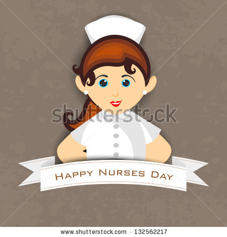 Happy Nurses Day 2017 Beautiful Nurse Illustration
