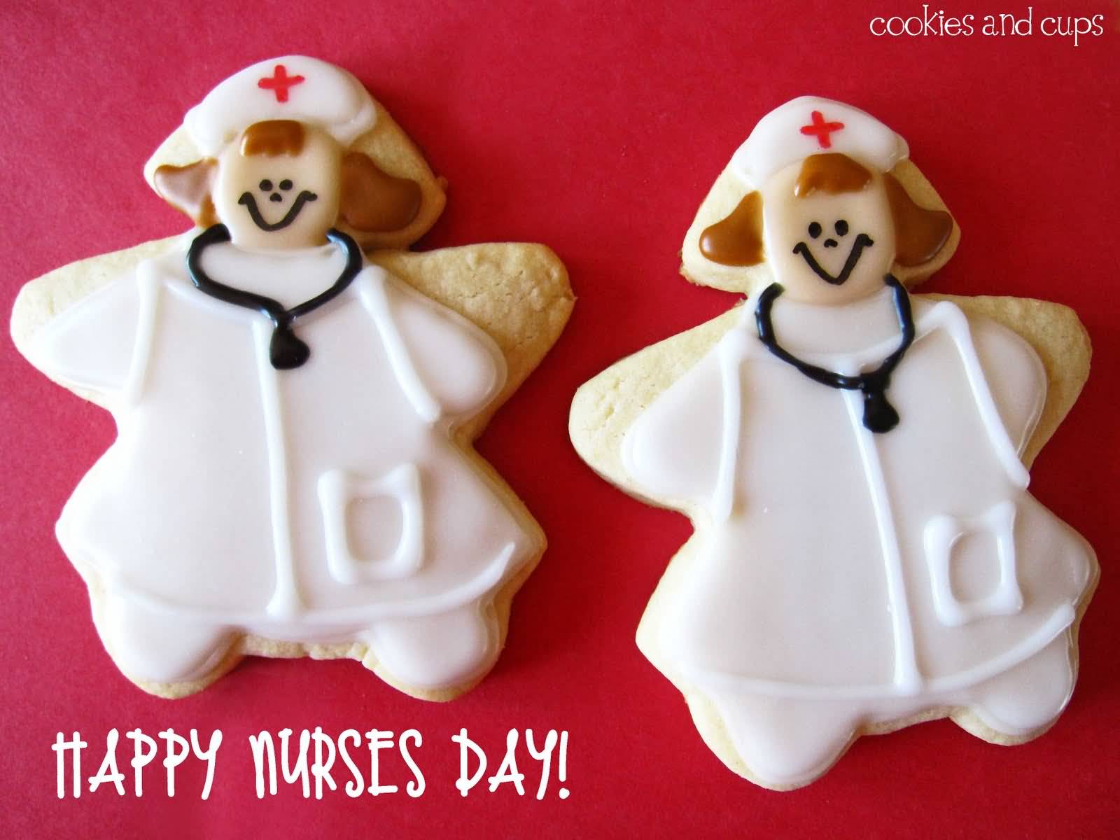 Happy Nurses Day Cookies