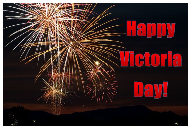 Happy Victoria Day Fireworks Image