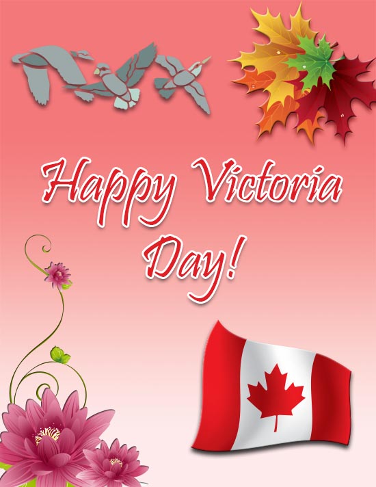 Happy Victoria Day Greeting Card