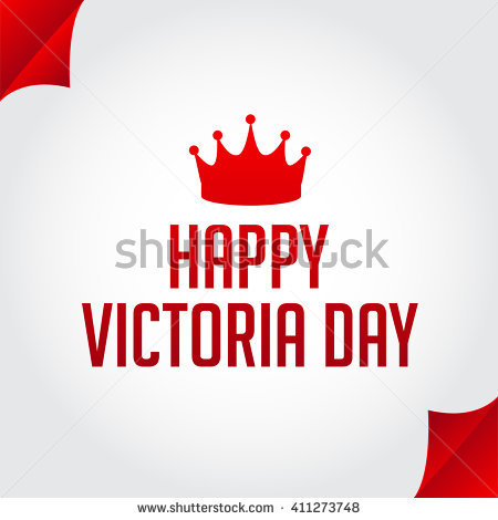Happy Victoria Day Illustration