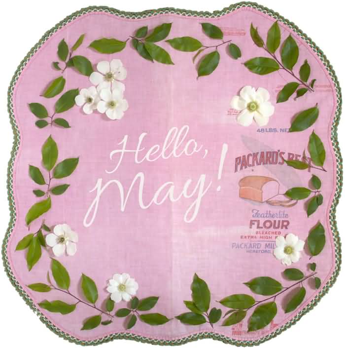Hello May Day Greeting Card